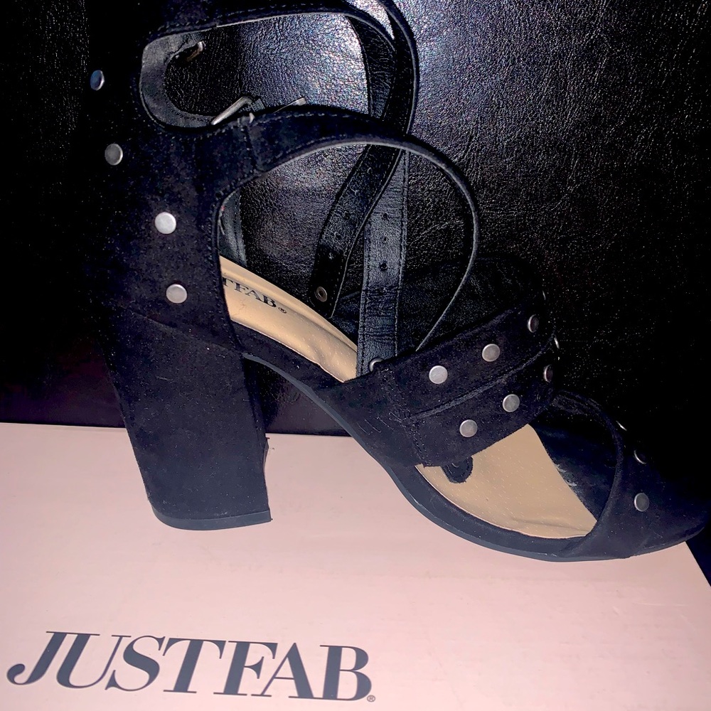 JustFab Tarina Heeled Sandal